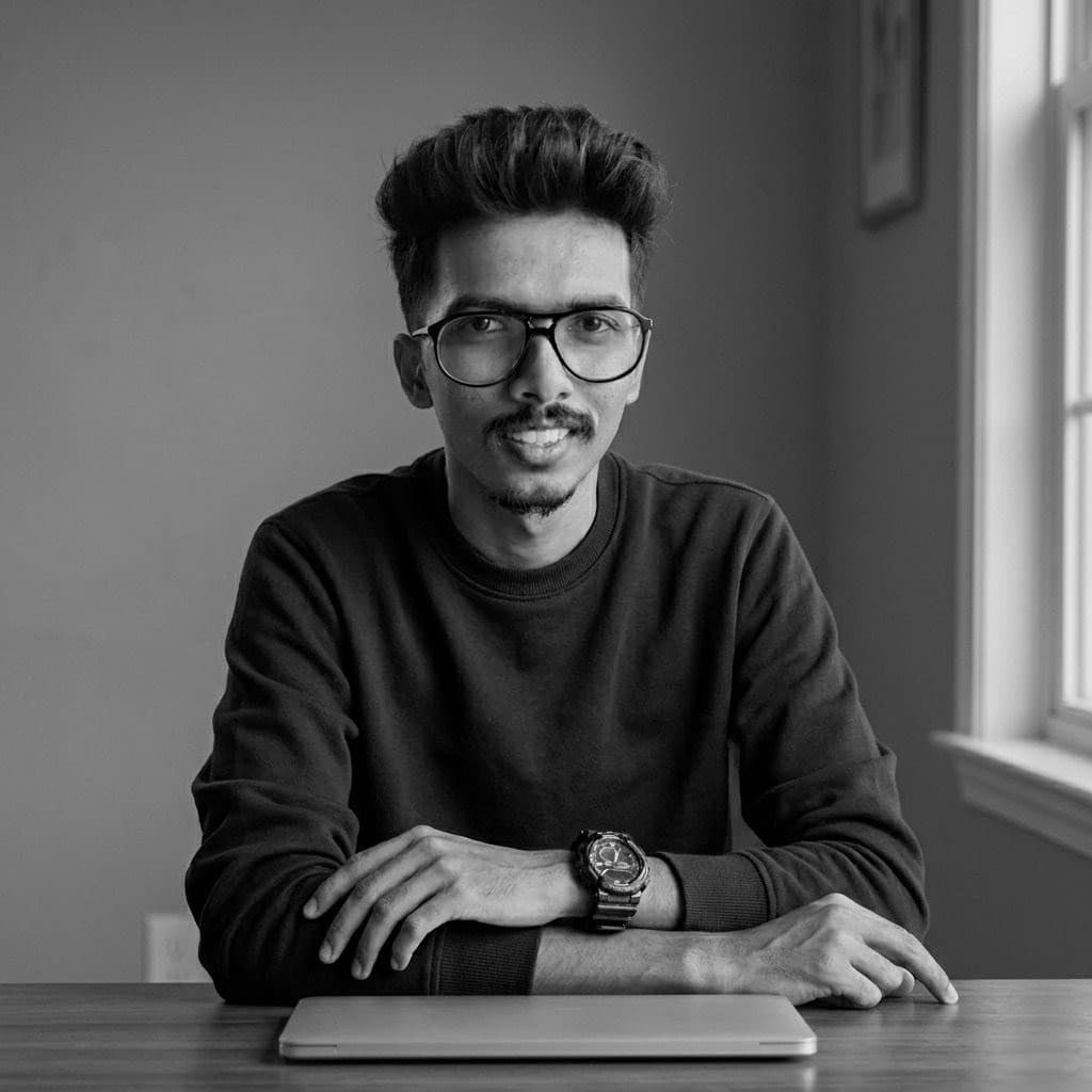 Portrait of Ashwin Bernard